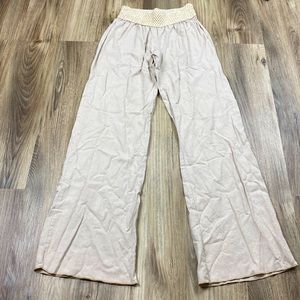 Linen Wide Leg Pants